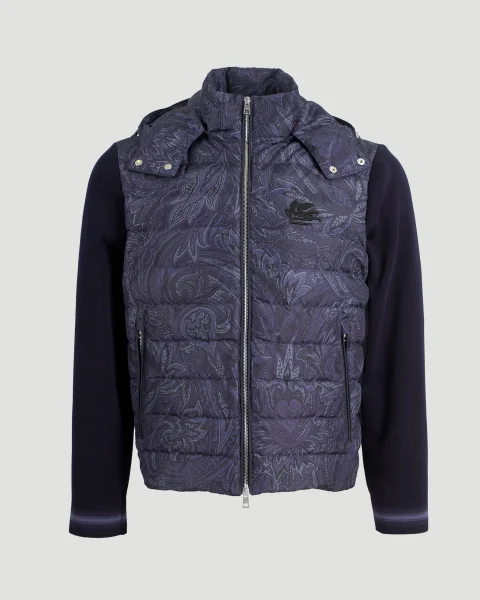 Puffer Jacket in Navy