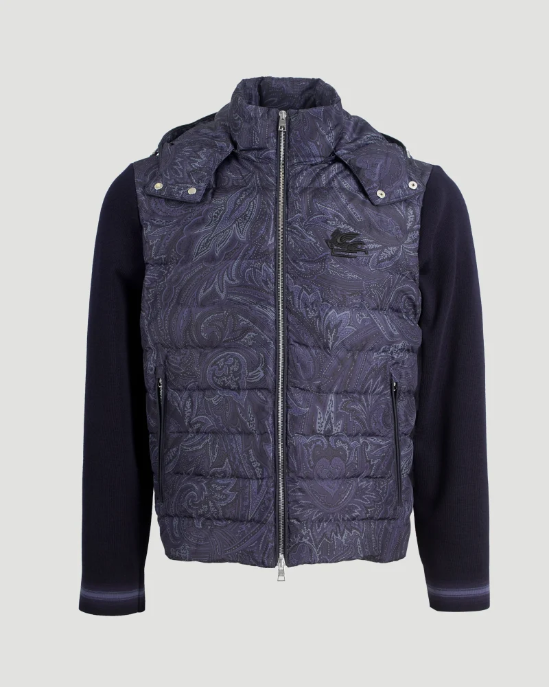 Puffer Jacket in Navy