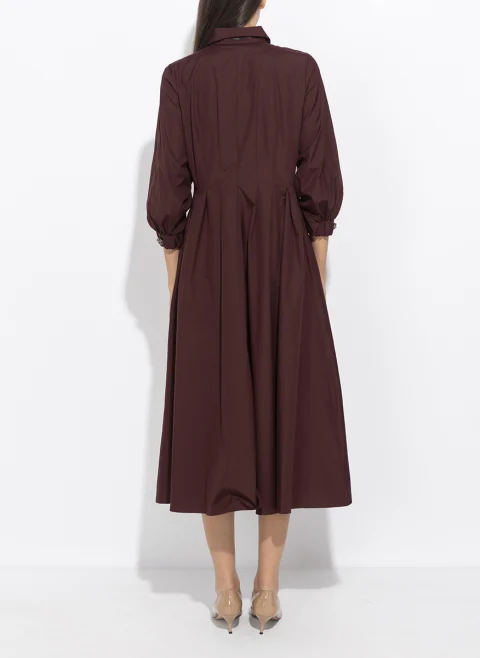 Рокля-риза с плисиран мотив 'S Max Mara Smmadagio — снимка 3