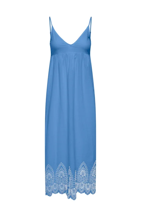 Рокля Onltulum Emb Long Strap 15369128 17-3936 TCX blue bonnet