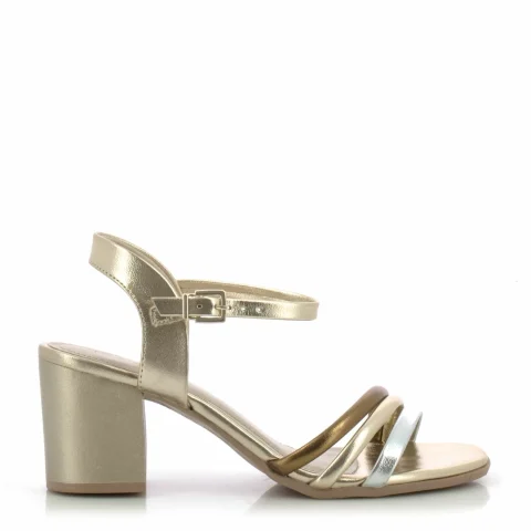 Дамски Сандали На Ток RAMARIM – 2431205 SILVER/GOLD/BRONZE