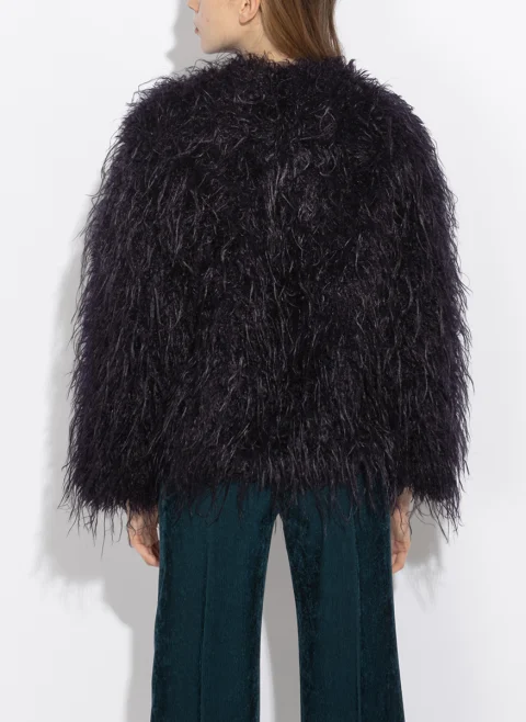 Късо палто 'Faux fur' forte_forte — снимка 3