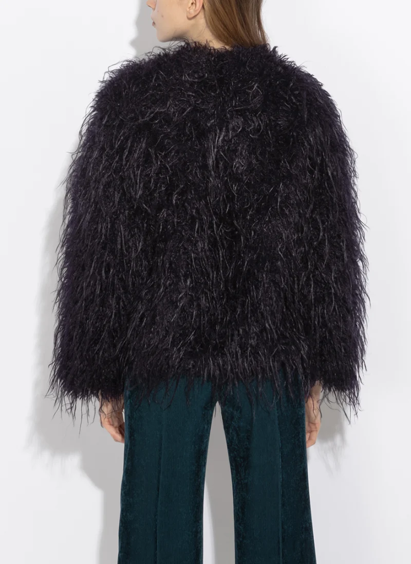 Късо палто 'Faux fur' forte_forte — снимка 3