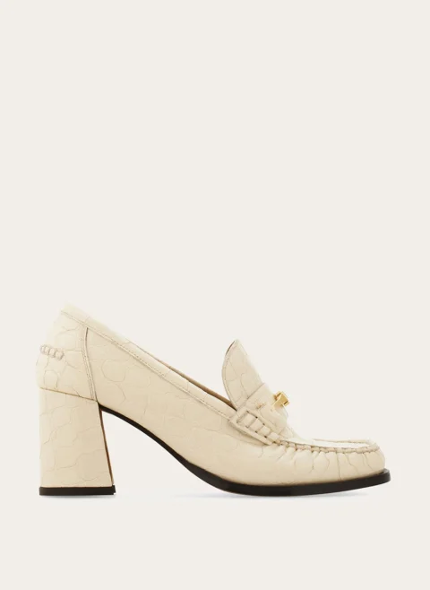 Еспадрили на ток `F buckle` Ferragamo