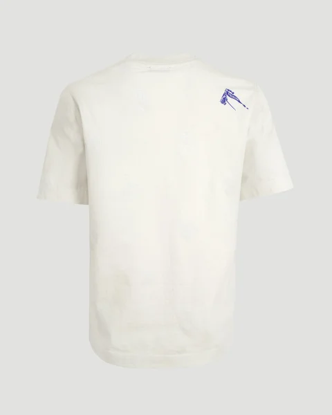 EKD Cotton T-Shirt in Neutrals — снимка 3