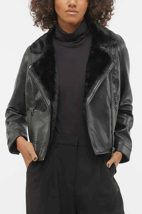 Яке Vmhailey Shorted 10250405 C-N10 black — снимка 2