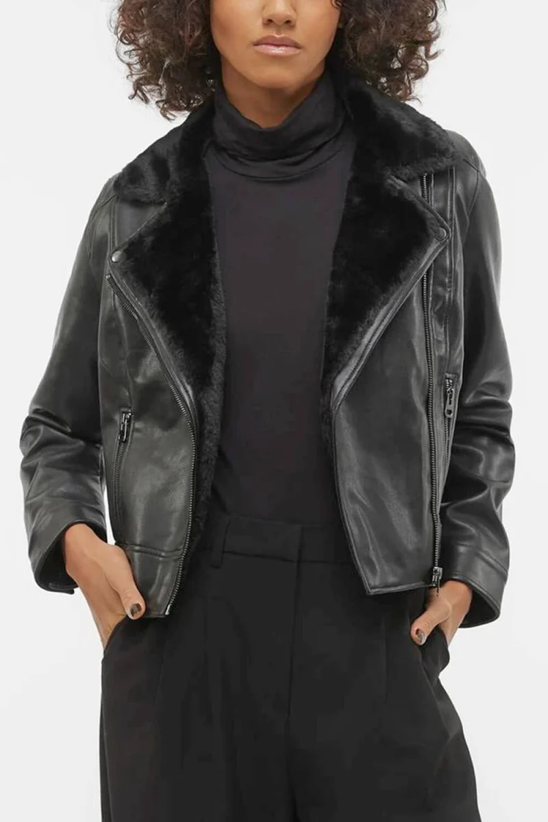 Яке Vmhailey Shorted 10250405 C-N10 black — снимка 2