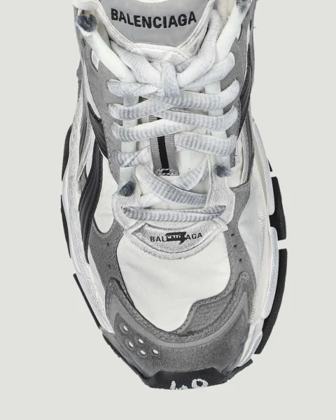 Runner Sneaker in Grey and Black — снимка 4