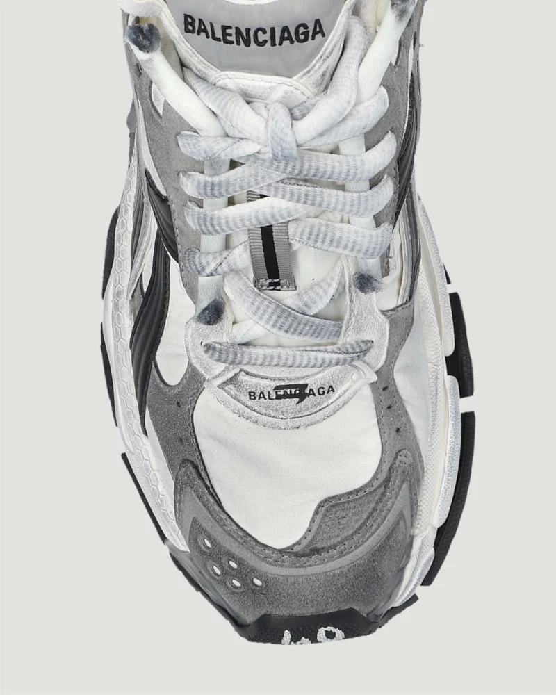 Runner Sneaker in Grey and Black — снимка 4