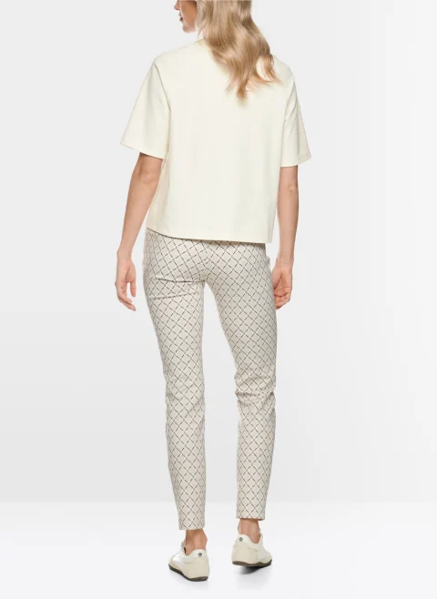 Тишърт с принтиран мотив 'Oversized fit' Marc Cain Sports — снимка 9