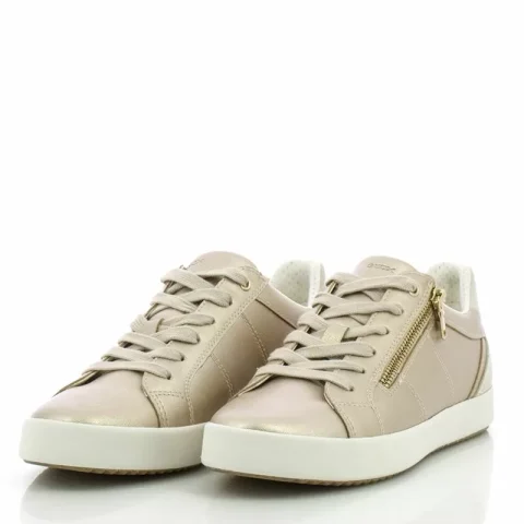 Дамски Сникърс GEOX – D366HE D BLOMIEE LT GOLD/LT SAND — снимка 3