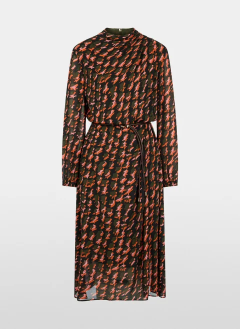 Миди рокля с принт Marc Cain Collections — снимка 6