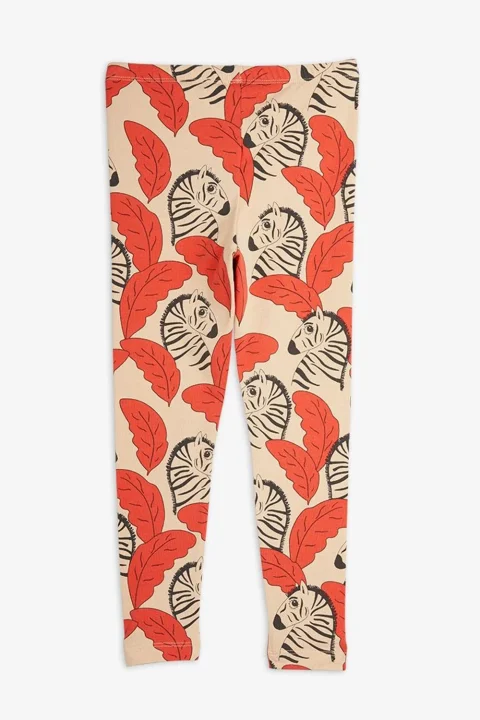 Детски Клинове Zebras Aop Leggings 2223012342 red — снимка 2