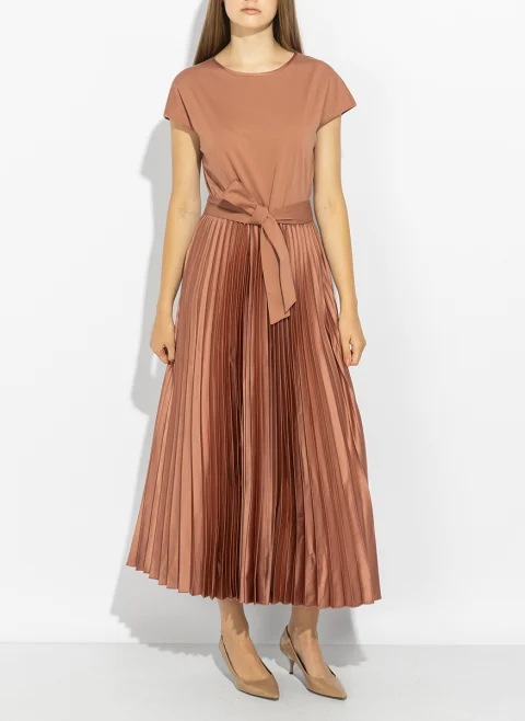 Плисирана рокля Weekend Max Mara Wkdgela — снимка 8