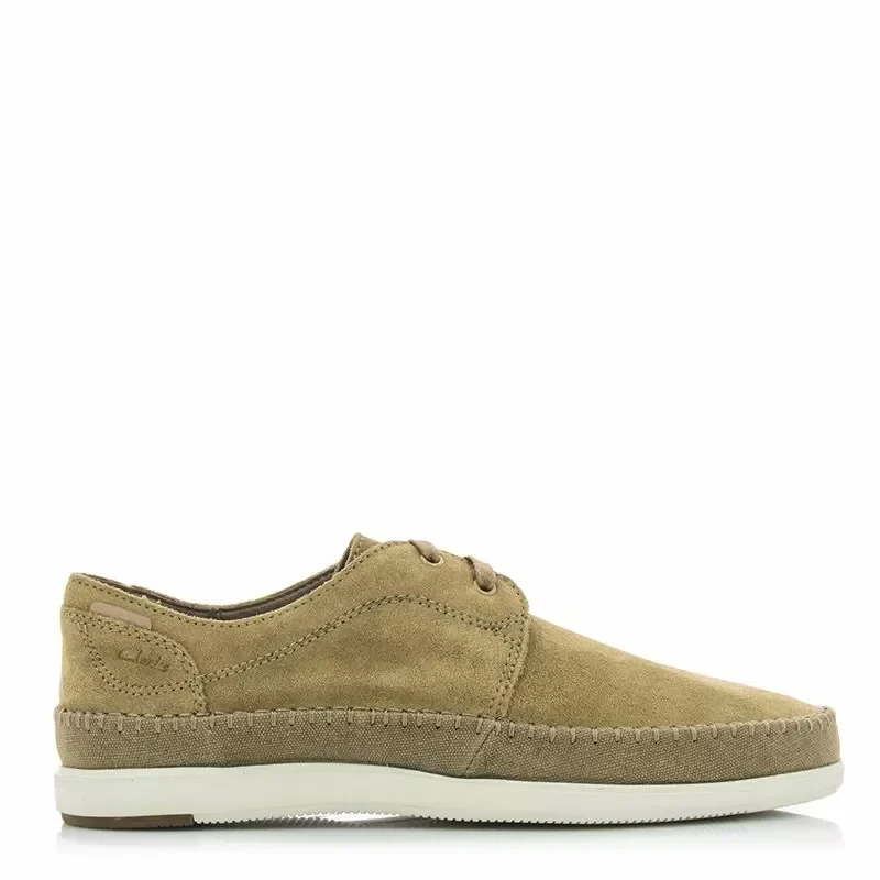 Мъжки Ежедневни CLARKS – 26171674 BRATTON LO SAND SUEDE