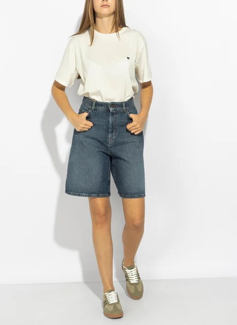 Бермуди от деним Weekend Max Mara Wkddonnola