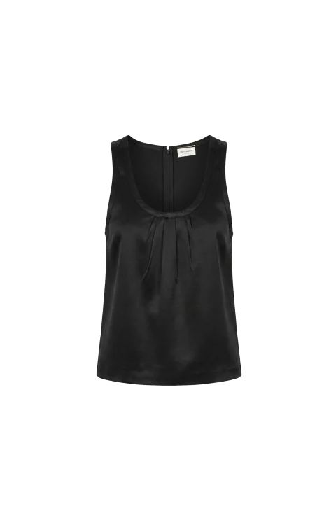 Cassandre Shift Top in Satin