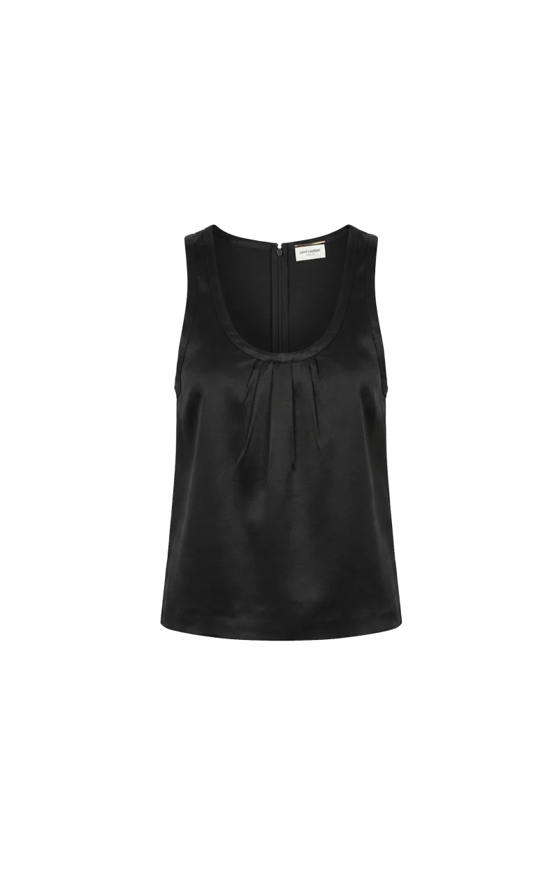 Cassandre Shift Top in Satin