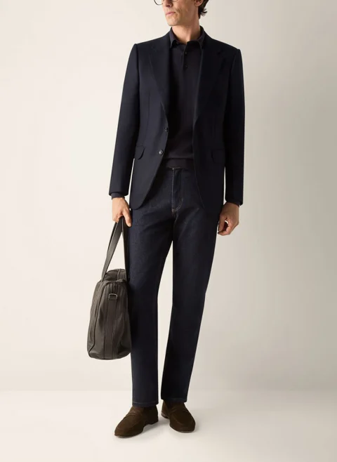 Сако от вълна 'Torino style' Zegna — снимка 1
