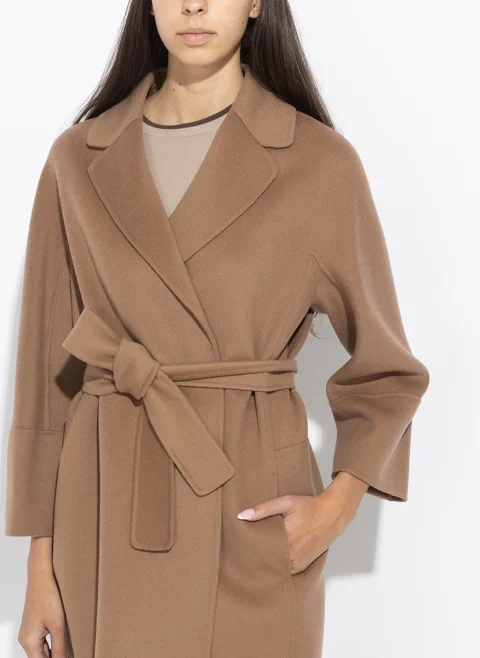 Палто от двойно тъкана вълна S' Max Mara Arona — снимка 6