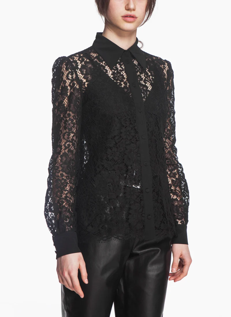 Дантелена риза Dolce&Gabbana — снимка 12