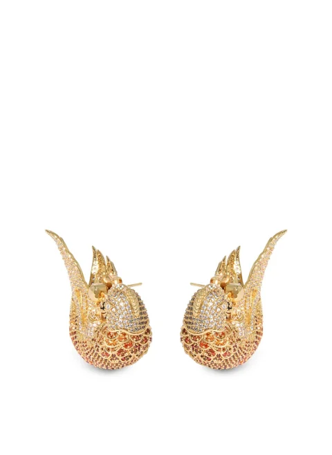 Обеци 'Plume Pave' Zimmermann — снимка 2