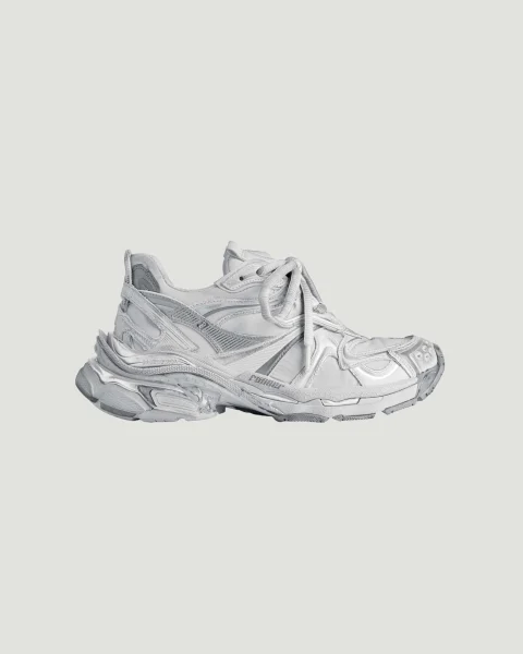 Men's Runner 2.0 Sneaker in Grey and Silver