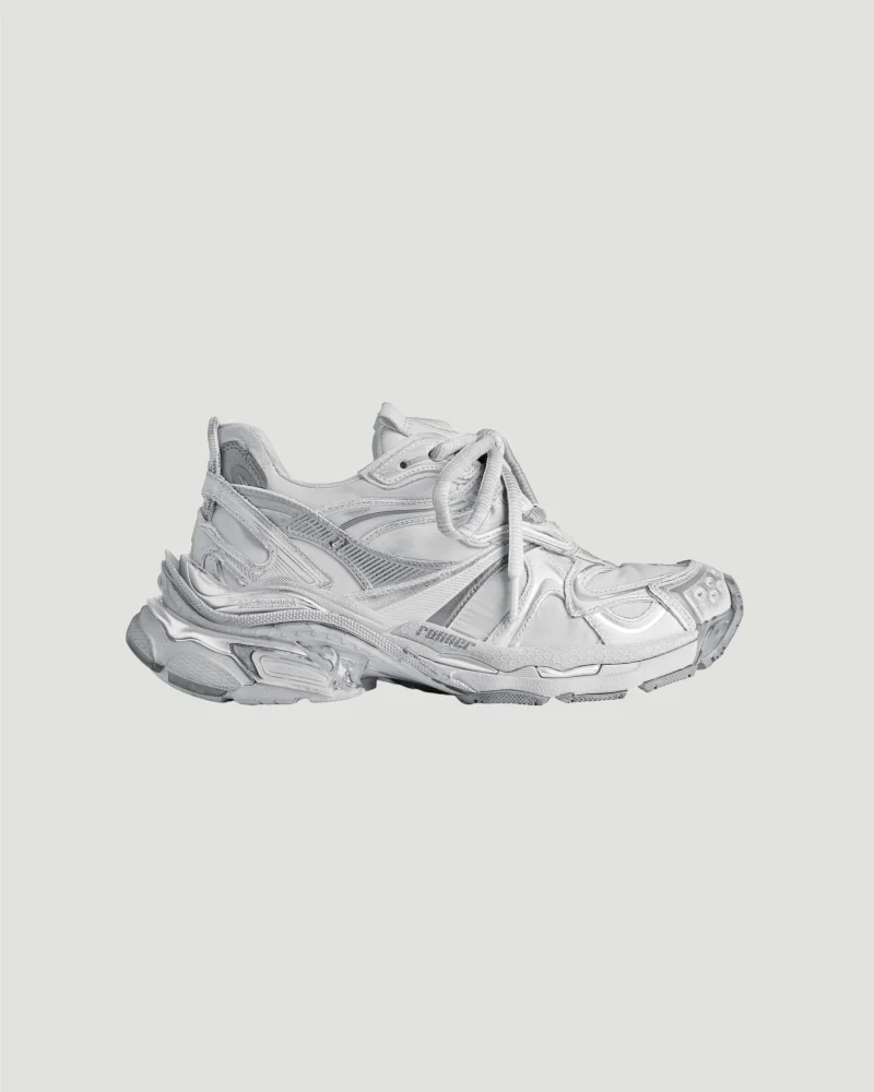 Men's Runner 2.0 Sneaker in Grey and Silver