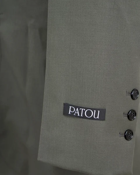 Wool Jacket in Khaki — снимка 3