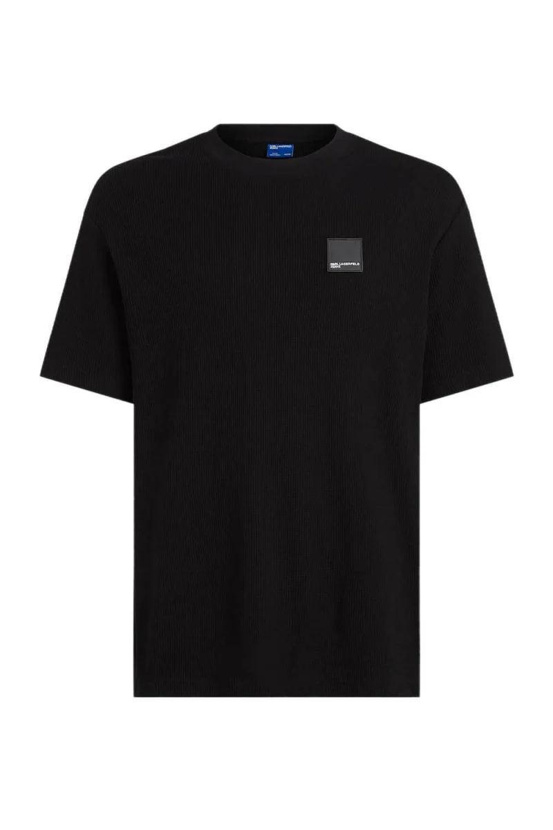 T-Shirt Klj Reg Ss Waffle A1M17049 999 black