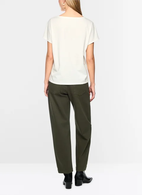 Тишърт с принт Marc Cain Collections — снимка 3