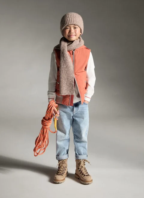 Класически деним Brunello Cucinelli Kids 12 — снимка 7