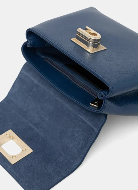Мини Crossbody чанта Furla 1927 Indigo — снимка 4