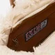 Дамска бяла чанта Mini Vanity SAINT BARTH — снимка 5