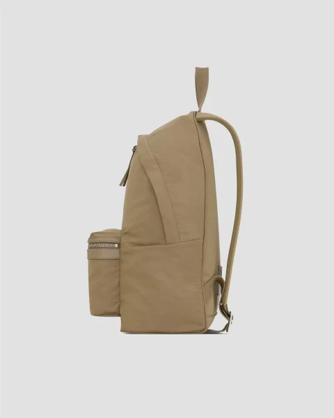 City Backpack in Nylon Ripstop and Leather — снимка 3