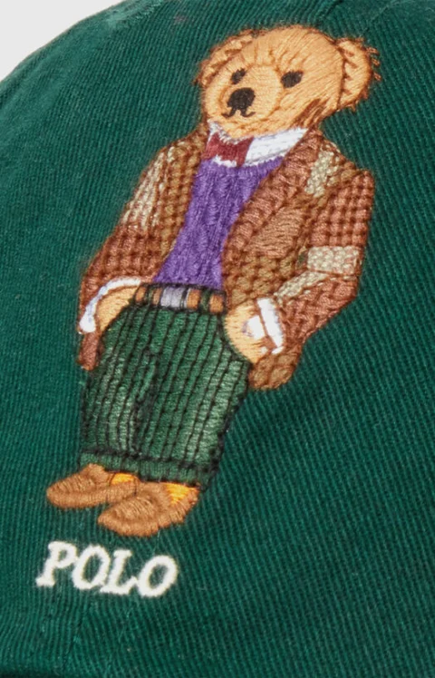 Зелена шапка POLO BEAR — снимка 3