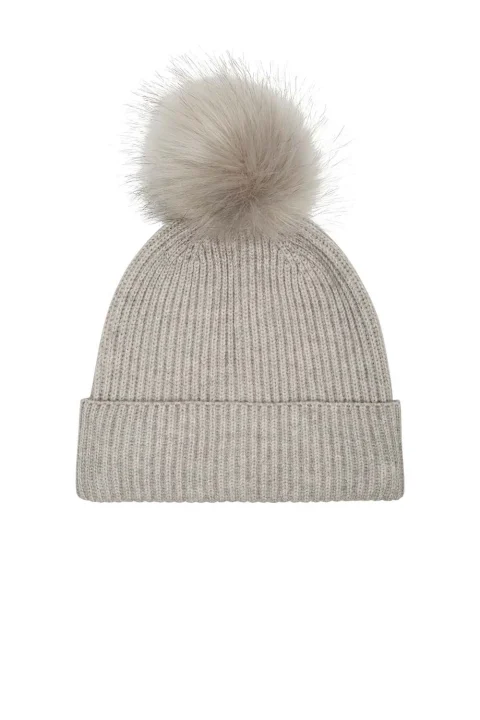 шапка Vmlif Pom Pom Beanie Ga Boo 10249554 BS000086 Light Grey Melange