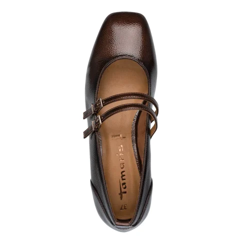 Токчета TAMARIS – 1-22318-43-398 BROWN COMB — снимка 5
