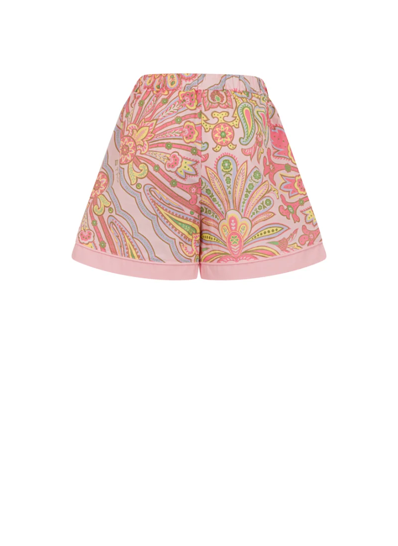 Къс панталон с 'Paisley' принт Etro Kids — снимка 2