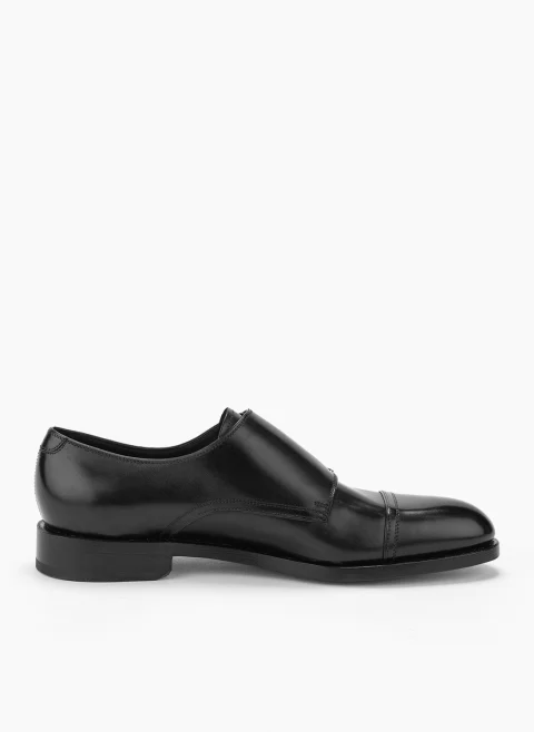Кожени обувки Ferragamo — снимка 4