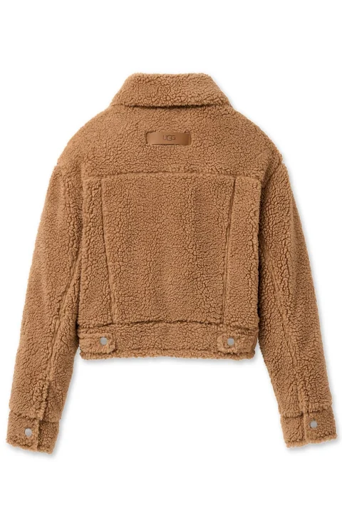 Яке Frankie Short Trucker 1171459 00KD chestnut — снимка 2