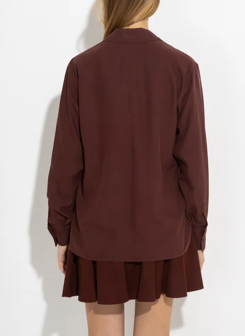 Копринена блуза Max Mara Mirko — снимка 3