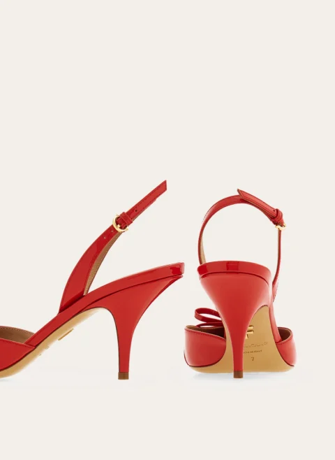 Обувки 'Mini bow slingback' Ferragamo — снимка 2