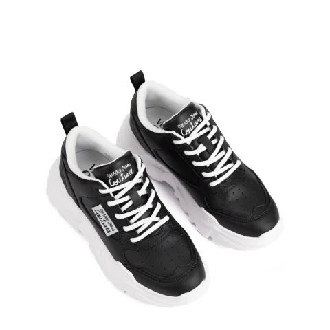 Дамски черни маратонки VERSACE JEANS — снимка 6