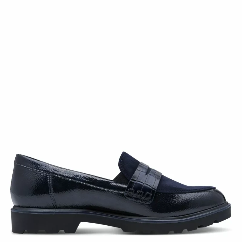 Дамски Лоуфър TAMARIS – 1-24312-41-805 NAVY — снимка 2