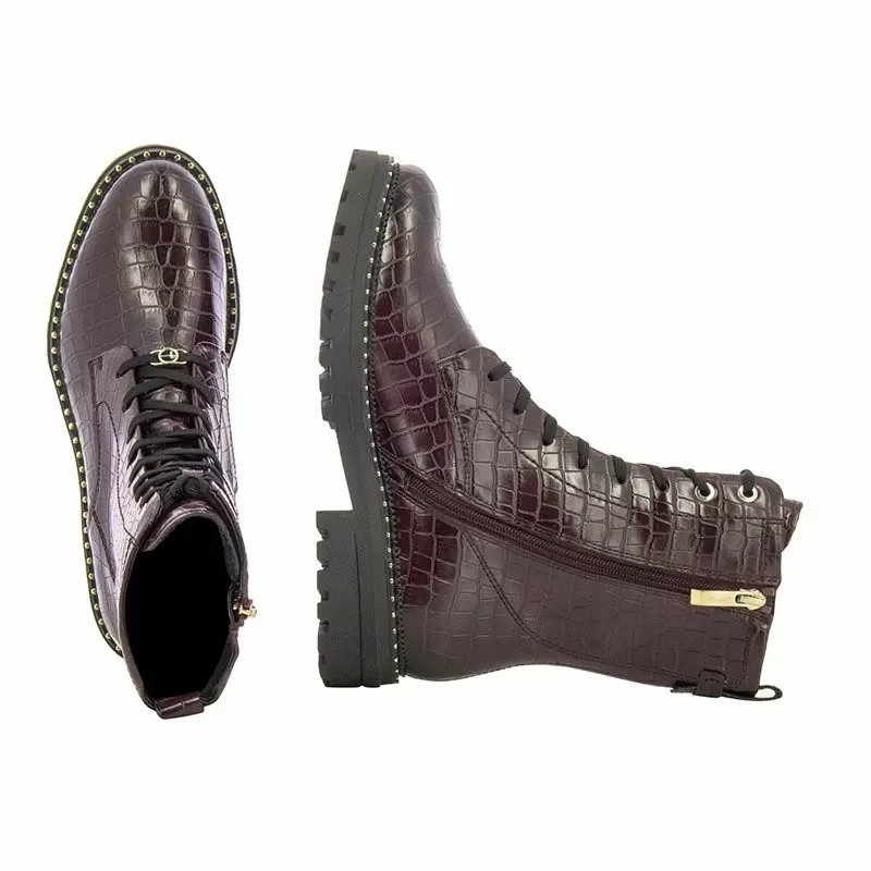Дамски Кубинки TAMARIS – 1-25223-41 549 BORDEAUX — снимка 5