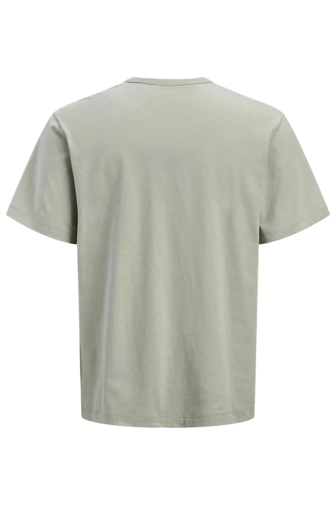 T-Shirt Jornantucket Script Chest 12290859 16-6008 TCX seagrass — снимка 2