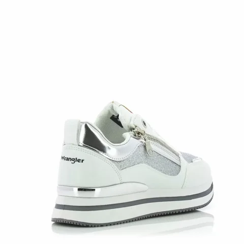 Дамски Сникърс WRANGLER – WL32730S -WHITE — снимка 2