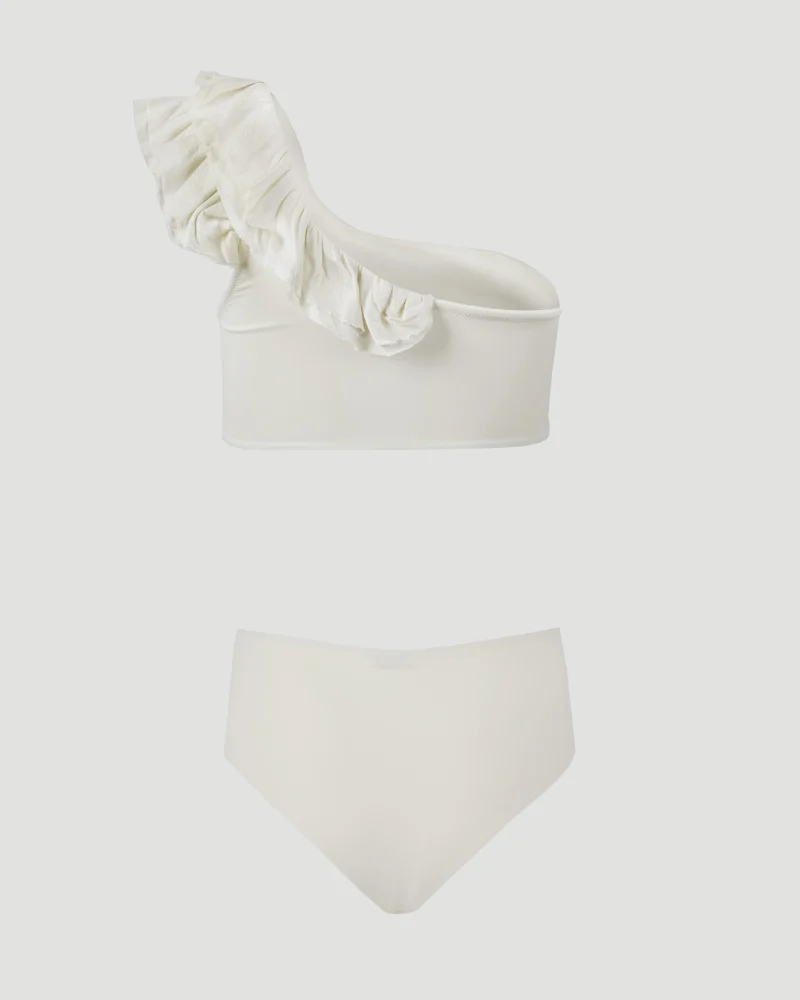 Jackie Two-Piece Swimsuit in Ivory — снимка 2