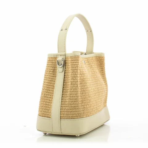 Класически Чанти JUICE – 112595 BEIGE — снимка 2